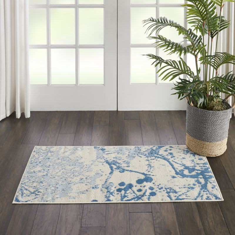 Larchmont Abstract Indoor Rug, Rectangle 2' x 4'
