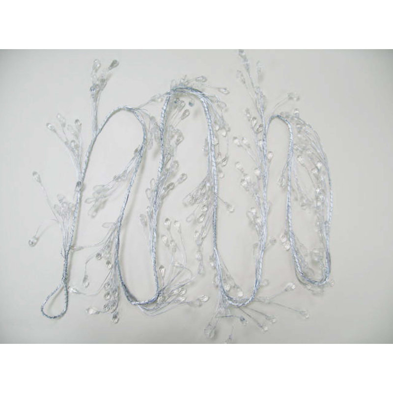 Guirlande fantaisie en cristal blanc 6 pi