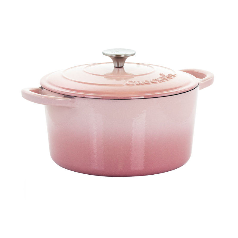 Cocotte en fonte émaillée Crock-Pot Artisan, Rose, 5 pintes