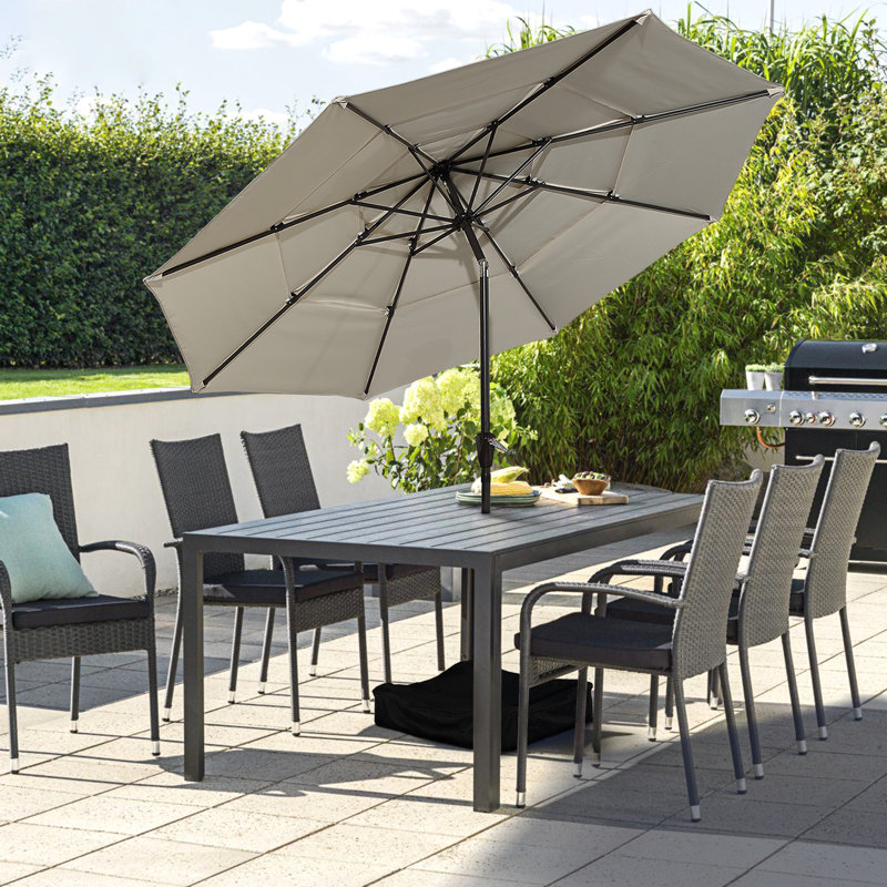 Parasol de marché 120 po, Beige