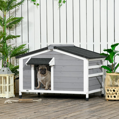 Solid Wood Dog House