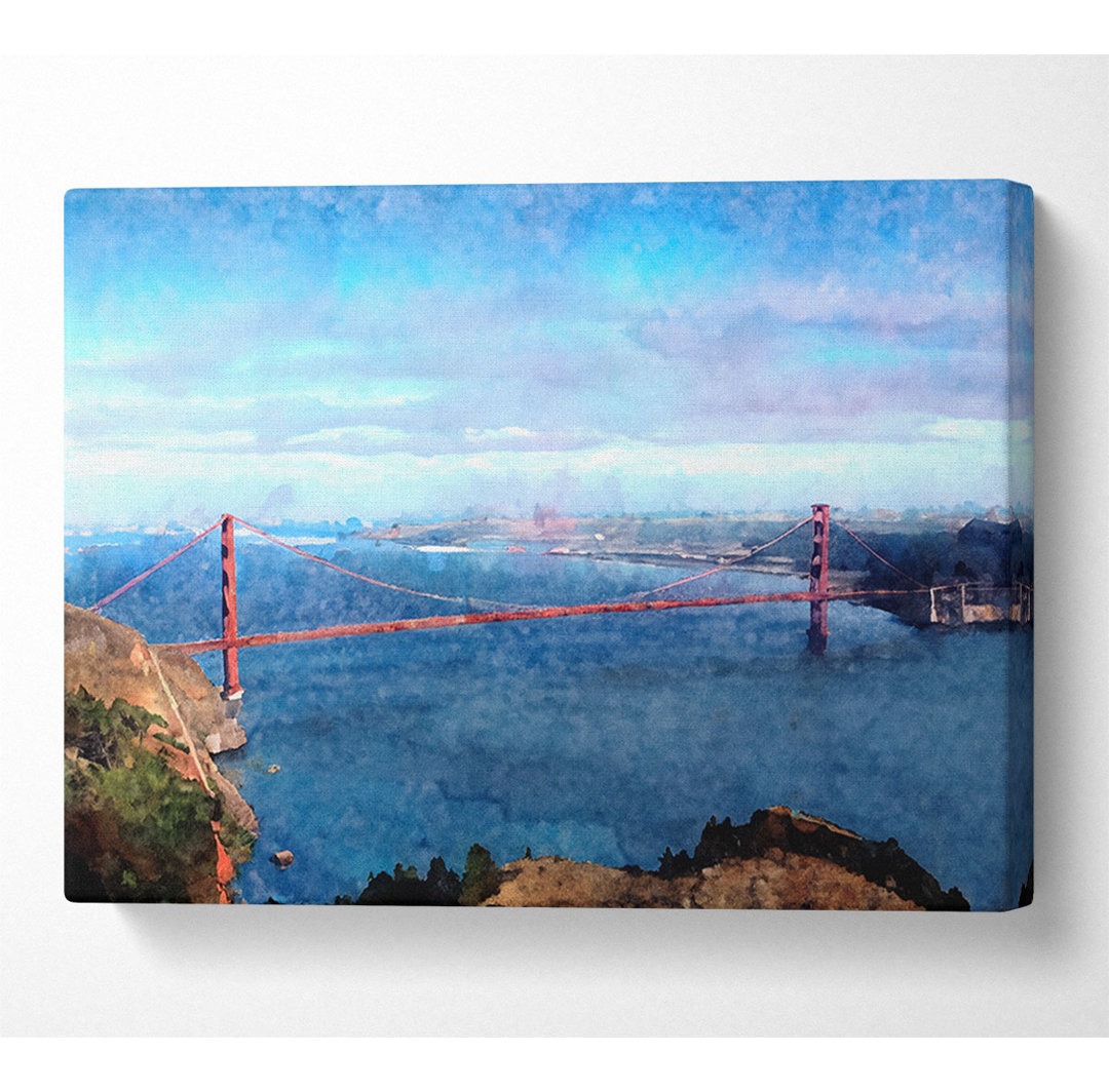 San Francisco Panorama - Kunstdrucke auf Leinwand