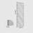 Jerryca Metal Rectangle Wall Mirror