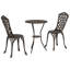  Round 3 - Piece 2 - Person Outdoor Bistro Set