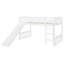 Lit mezzanine simple avec glissoire et échelle-503219429