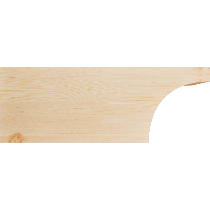 Queue de chevron lisse Huntington, Sapin de Douglas, H 12 po x l 5 1/2 po x L 32 po