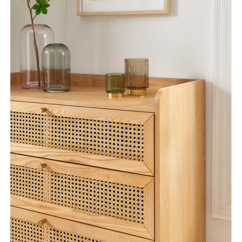 Akishia 85cm W 3 - Drawer Chest of Drawers