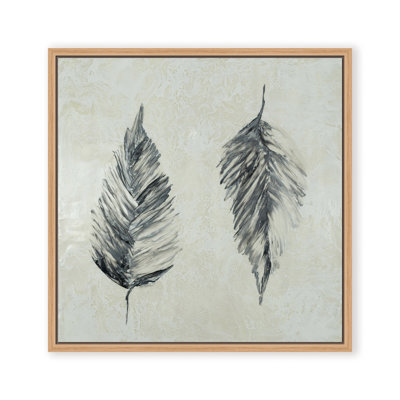 Nature Inspired "Silver Foliage" Canvas Wall Art By 