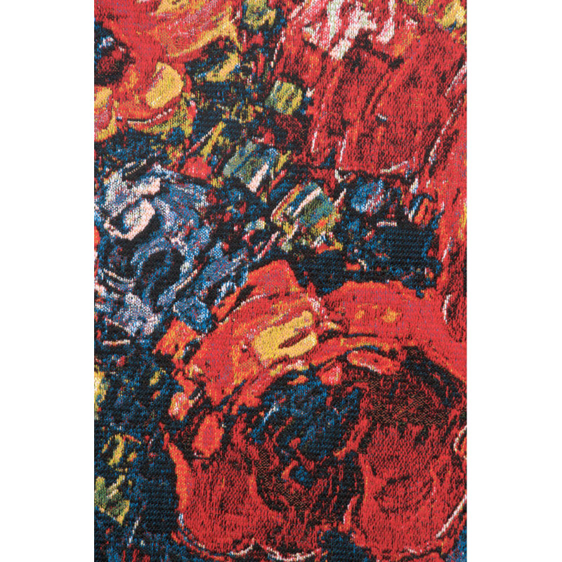 Loom Woven Cotton Blend Wall Hanging, 38" H x 38" W x 0.15" D