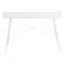Bureau d'ordinateur, bureau personnel, ordinateur portable, tablettes de rangement, L 48 po, travail, stratifié, métal, contemporain, moderne-49294724-49294723