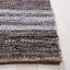 Tapis blanc / gris en cuir / coton tissé à la main Riehle-802160732
