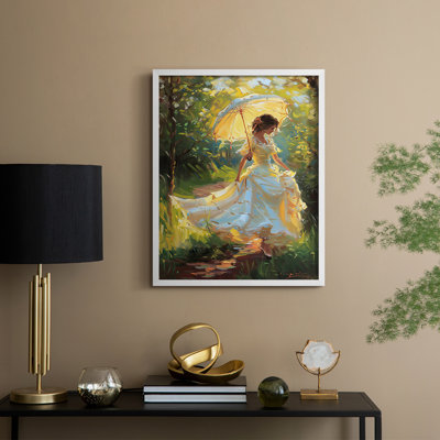 WOMEN Series DCCDVVV-1 - Reproduction encadrée de qualité supérieure - prête à être accrochée - aucun clou requis