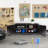 Kousa 42'' Wide 2 - Shelf Storage Cabinet with Cable Management