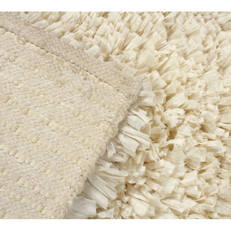 Tapis de bain Tissue, Ivoire