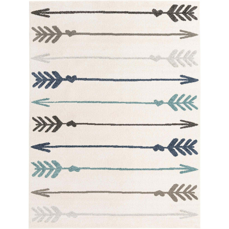 Geometric Area Rug, Rectangle 274 x 366cm
