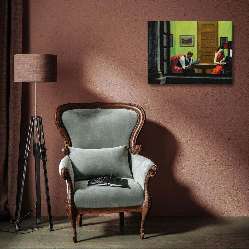 Chambre à New York, H 13 po x l 18 po