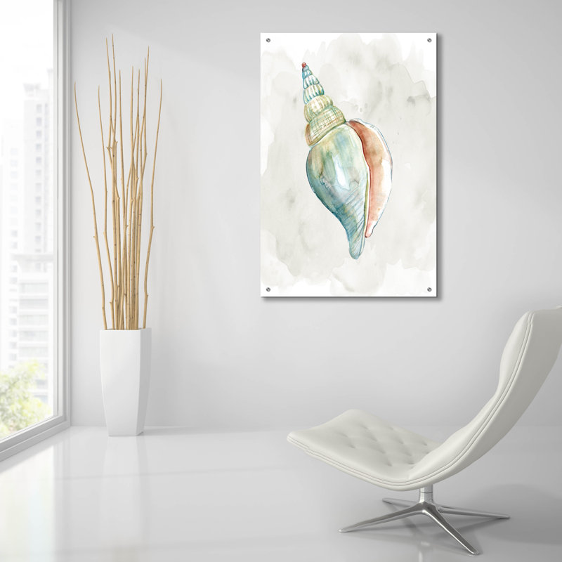 «Pastel Shell II» par Carol Robinson, H 36 po x l 24 po x P 0,2 po