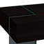  Table basse 53 "en bois et verre transparent noir et transparent - plateau en verre moderne-129731517-129731519