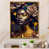 Toile avec cadre flottant or sélectionné