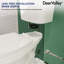 21'' Extra Tall Toilet Comfortable SeatHeight 1.28 GPF Elongated Floor Mounted Two-Piece Toilet (Seat Included)
