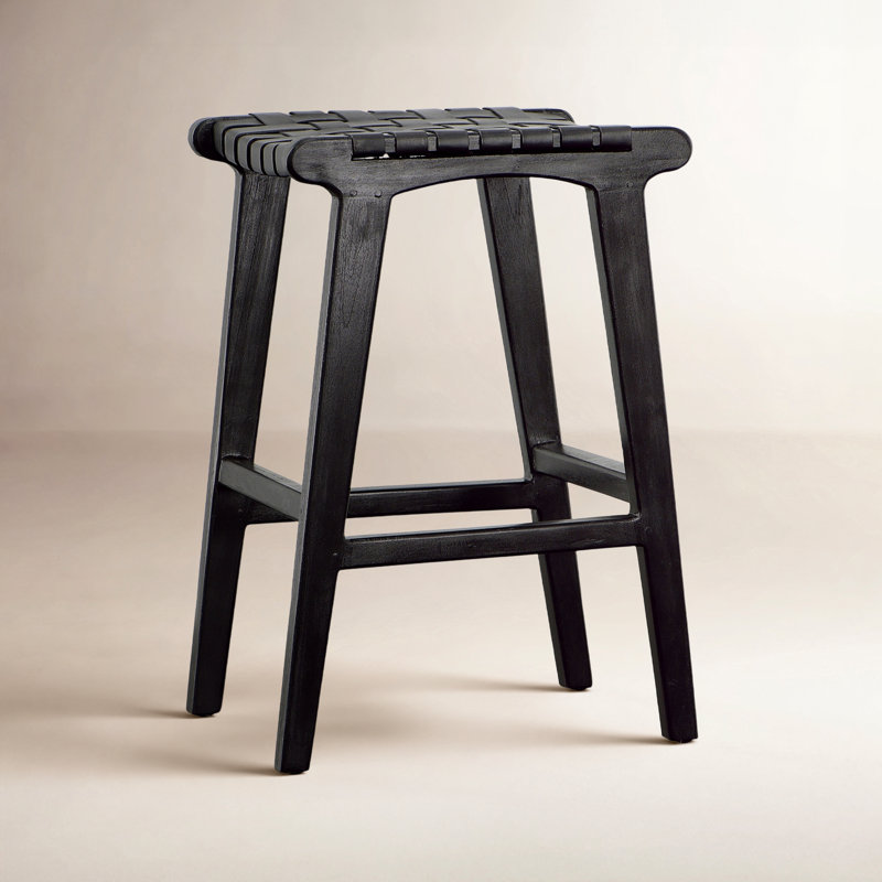 Nolhan Valeria Leather Counter Stool