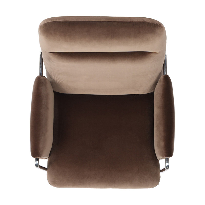 Sherman Leather Swivel Office Chair, Surrey Mink