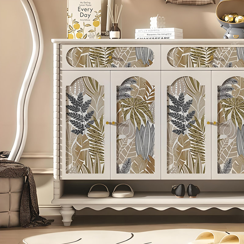 Armoire de rangement pour chaussures Modern Luxury, Ivoire blanc