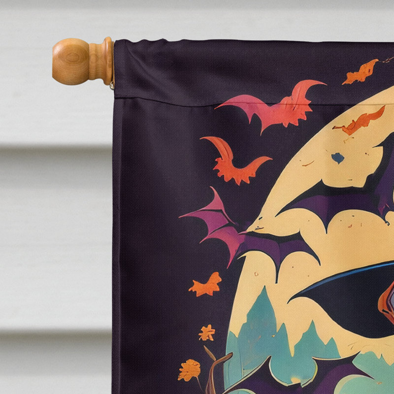 Jakhyla Double Sided Polyester Halloween Garden Flag, 40" x 28"