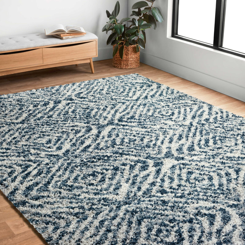 Hico Geometric Indoor Rug, Rectangle 7'10" x 10'10"