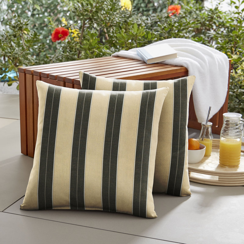 Coussin intérieur / extérieur Crestwood, Carré 20 po