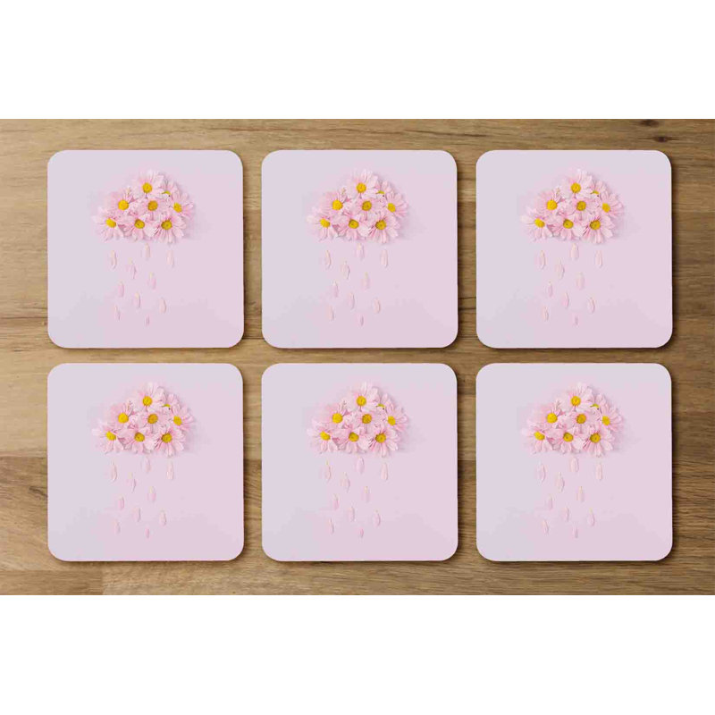 Zaleski Square 6 Piece Coaster Set