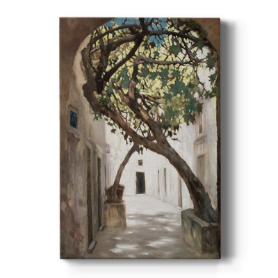Paysage rétro CXLI - galerie enveloppée de cavas