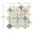 Marble Pinwheel Mosaic Wall & Floor Tile-50870411