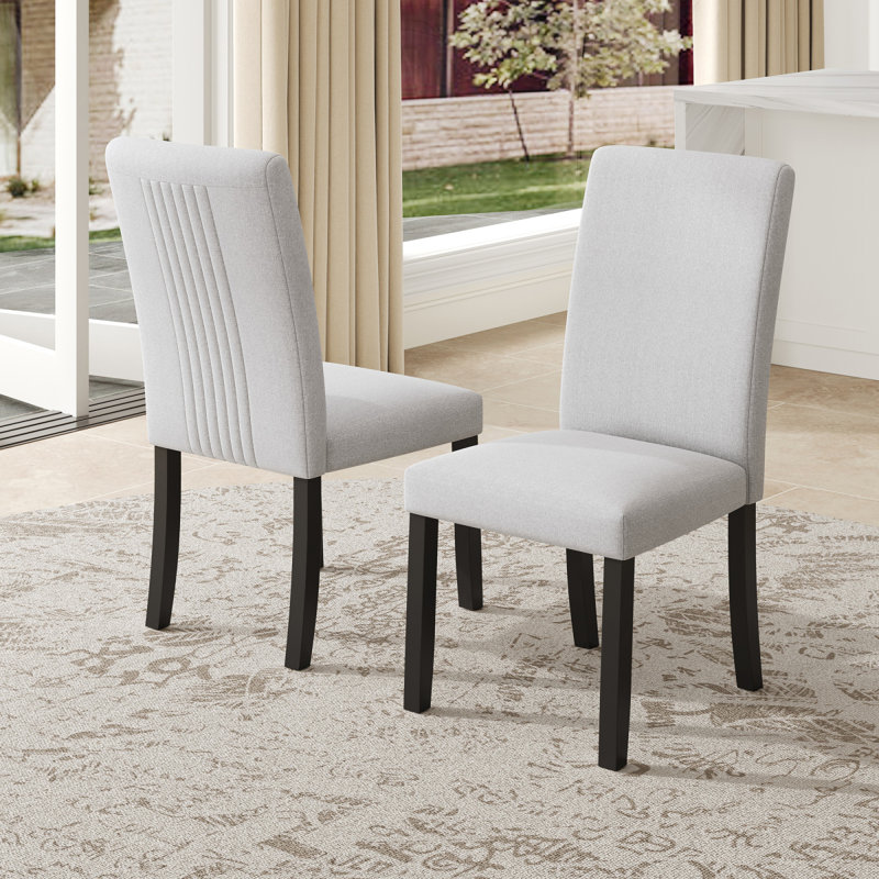 Ensemble de 4 chaises de salle à manger Modern, Beige