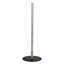Lampe de table à DEL noire Auletta