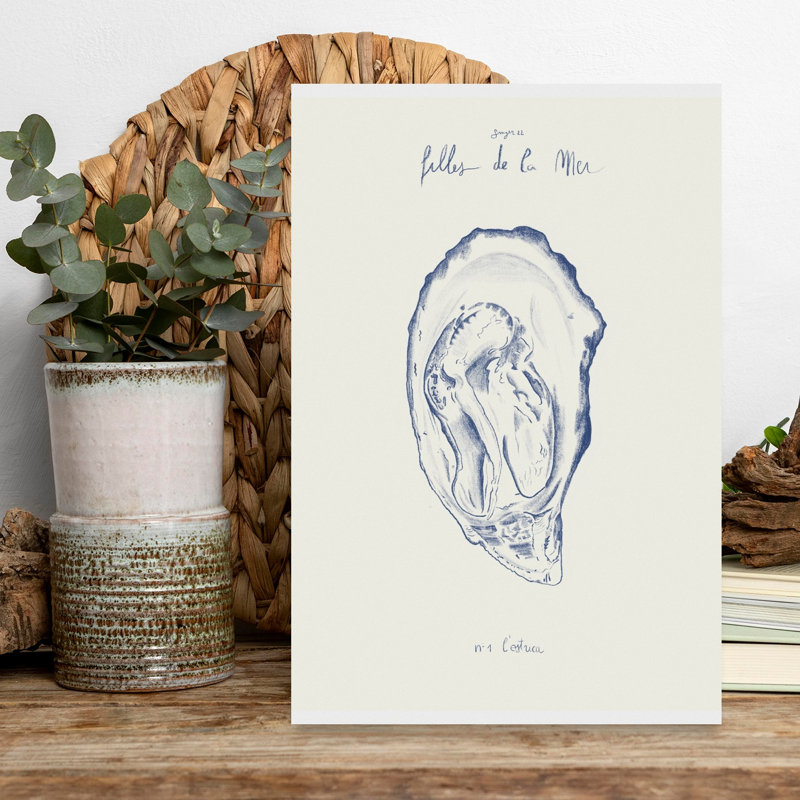 Oyster Shell Maidens, H 18 po x l 12 po