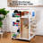 Screen Printing Storage Cart Screen Frame Rack Shelf