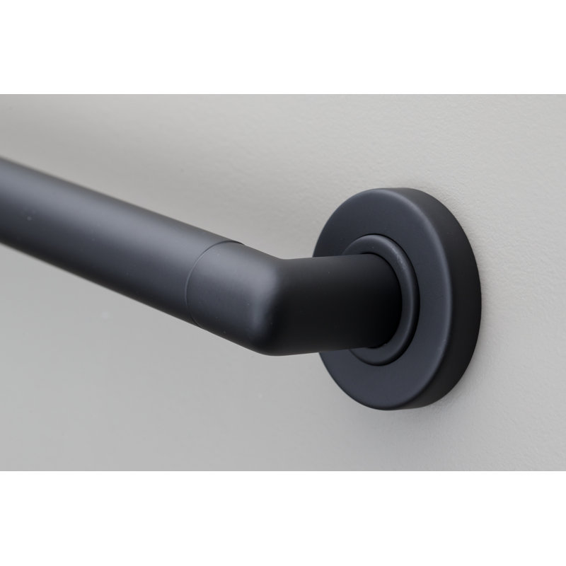 Priya 42" Grab Bar, Gloss Black