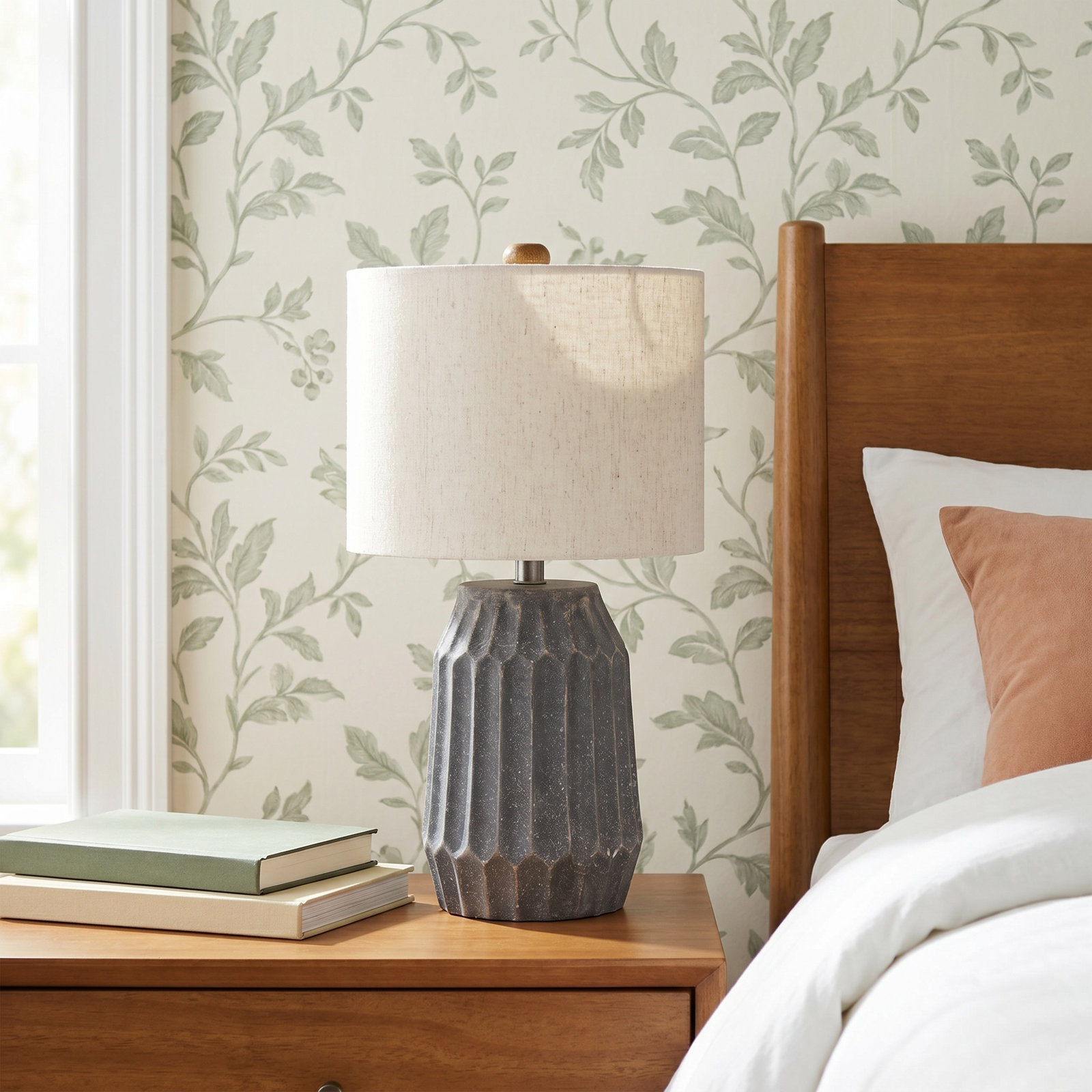 Table Lamp, Gray