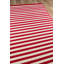 Tapis intérieur / extérieur rouge Adrienne-343864656