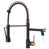 Noir / Or rose sélectionné