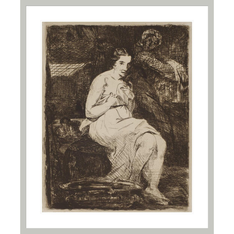 La Toilette, H 40,49 po x l 33,5 po