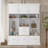 U-Can 75'' H Entryway Hall Tree With Bench And Storage-657599744