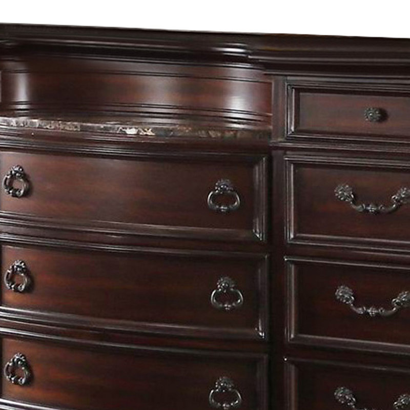 Commode double 11 tiroirs Halsey