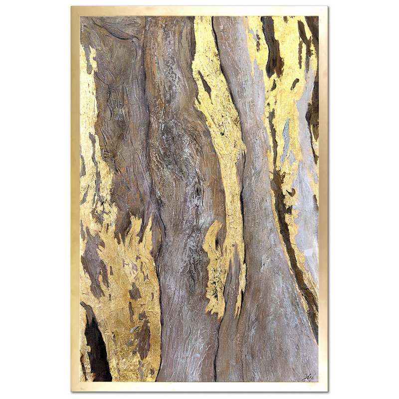 Abstraction - Wrapped Canvas Painting