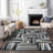 Azura Black Washable Indoor-Outdoor Rug - -344273474