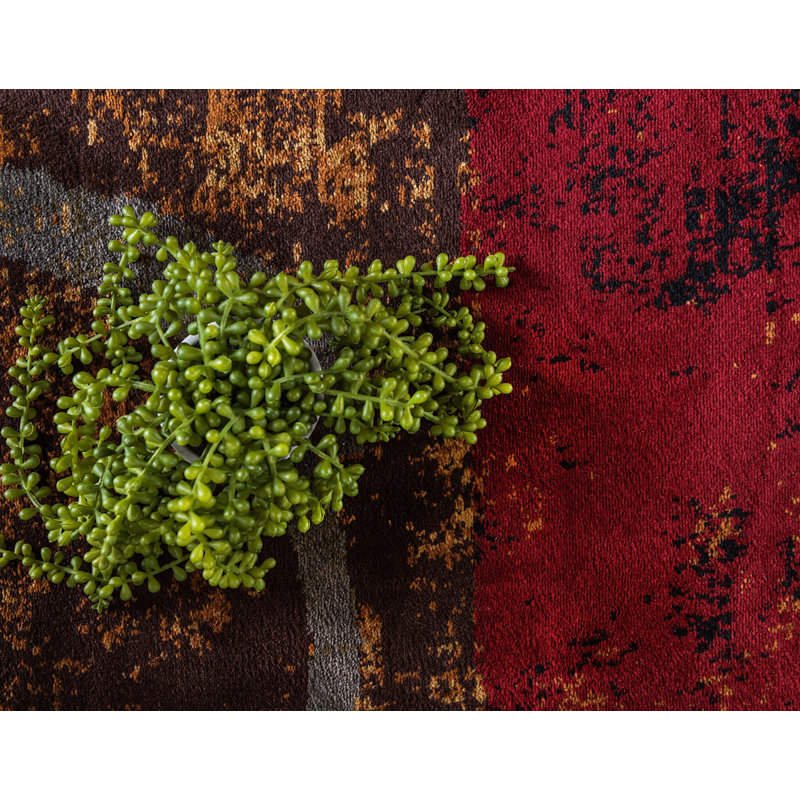 Arabica Abstract Indoor Rug, Rectangle 10' x 14'