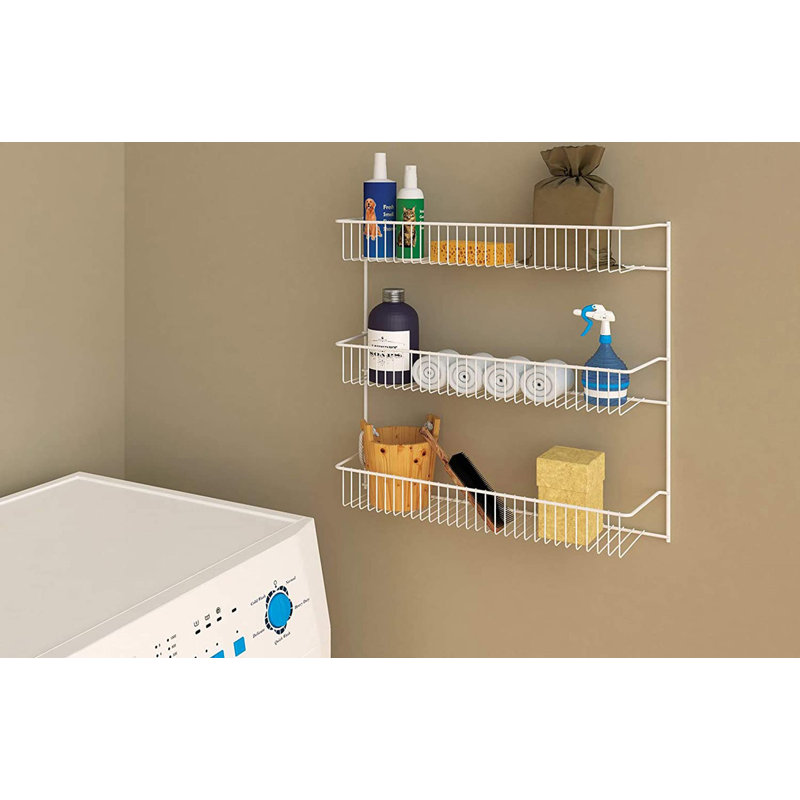 3 Tier Kitchen Cabinet Organiser Steel Wire Shelving Rack Utility Storage by ClosetMaid