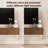 Calonne Floating Fluted TV Stand for 70" TV, LED Lighting & Flip-Down Storage, Free Standing Media TV Console
