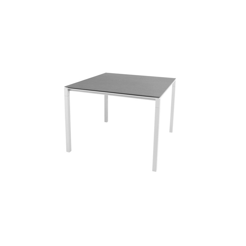 Pure Outdoor Dining Table, Basalt Gray